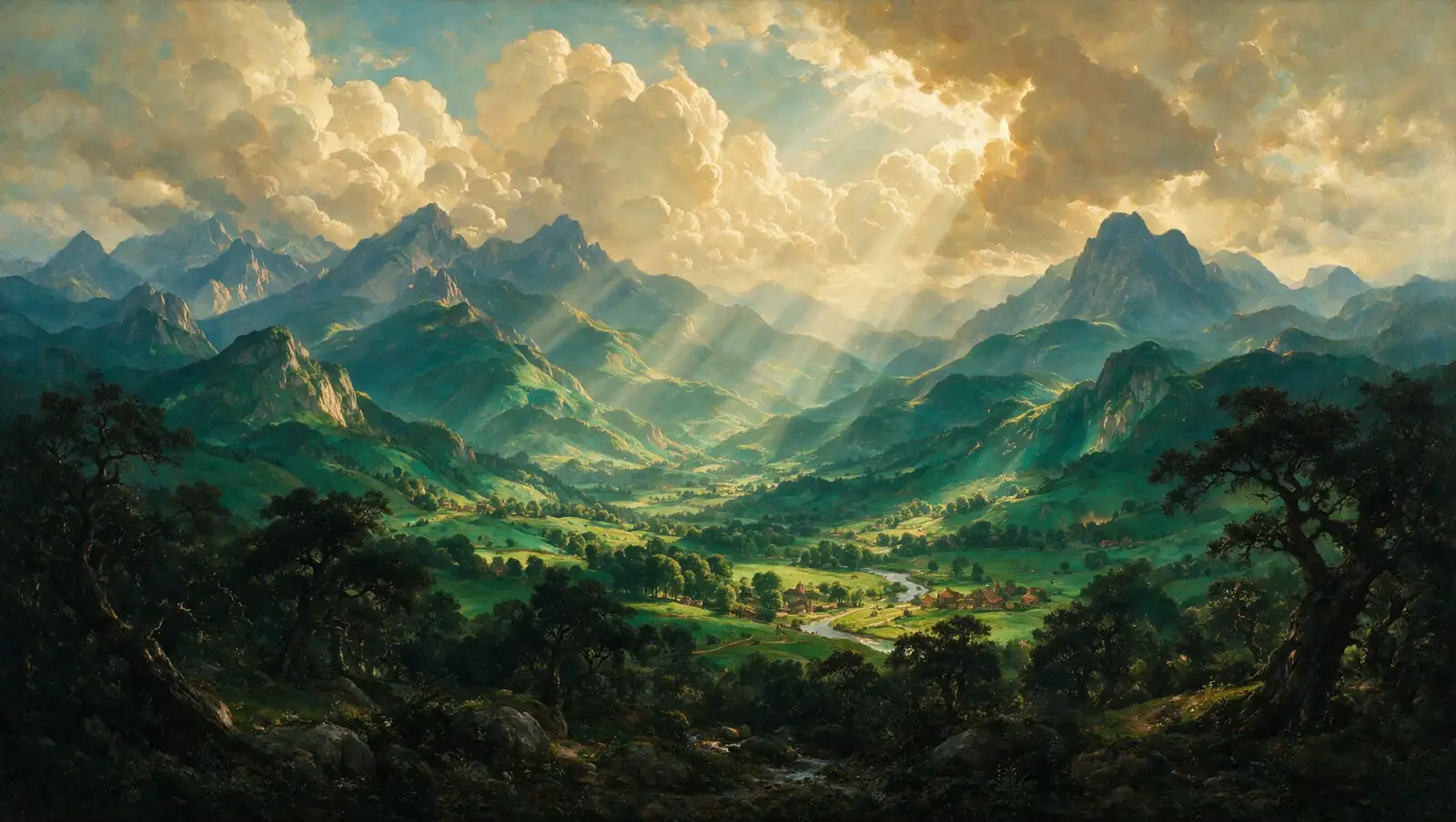 A wide valley seen from above, the landscape Mantis maps onto